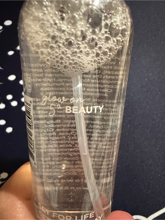 Glow On 5Th Beauty Other - Glow On Beauty Setting Spray - Clear Finish (Clear)